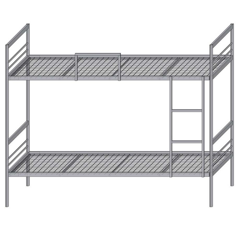 Ліжко двоярусне на металевому каркасі ВВК Loft Details